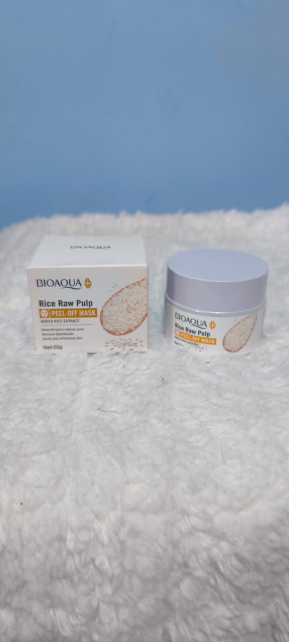 MASCARILLA DE ARROZ PEEL OFF BIOAQUA