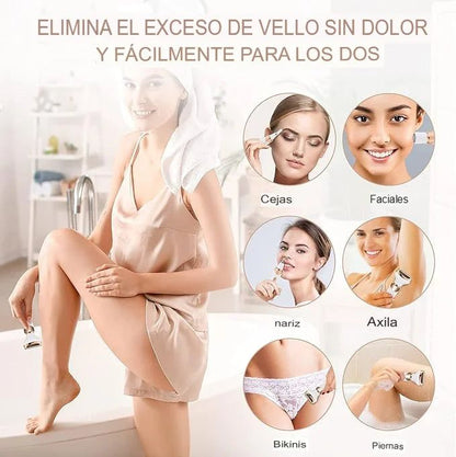 Depiladora Dama 4 en 1 Maquina Mujer