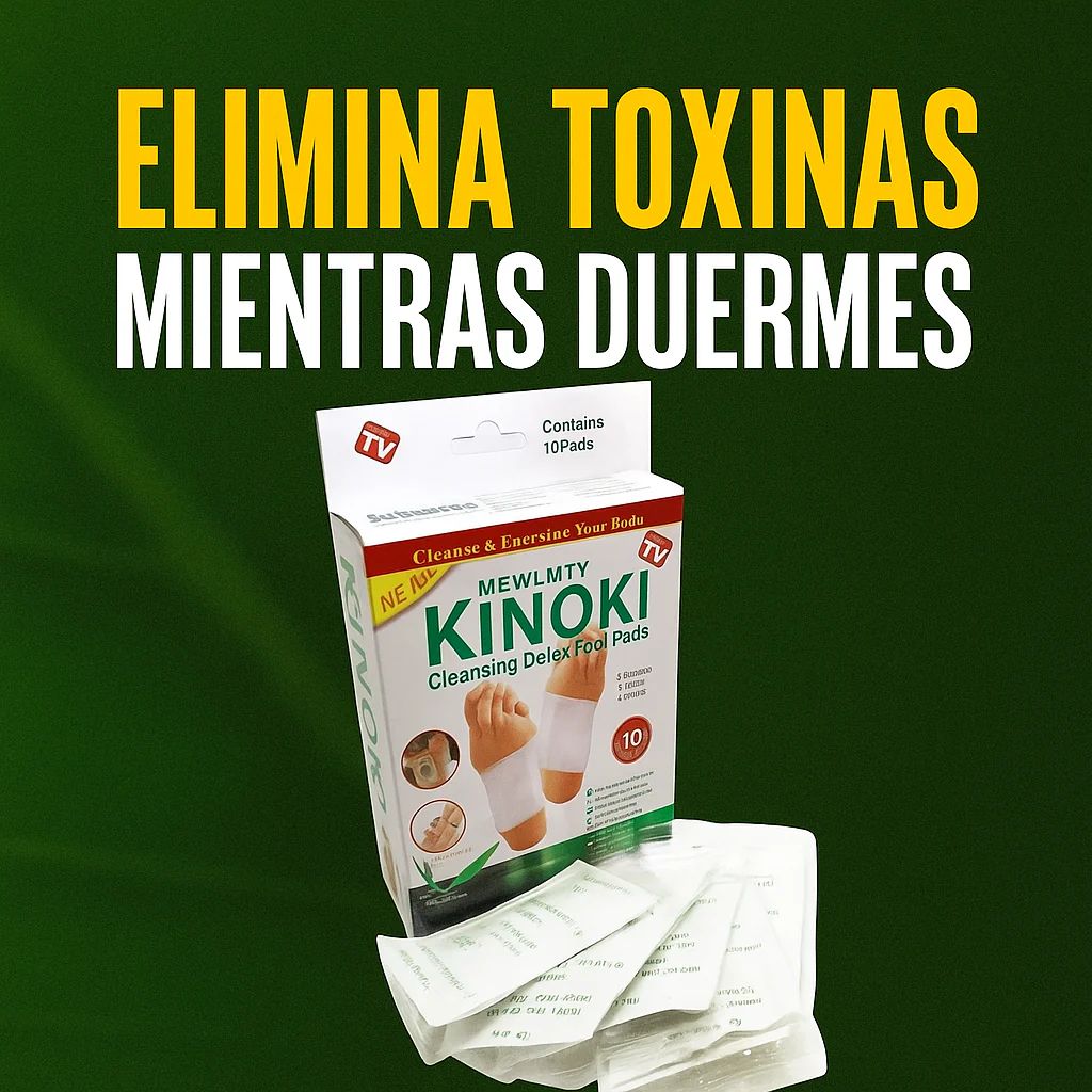 PARCHE KINOKI DESINTOXICANT CJA X10 UNDS
